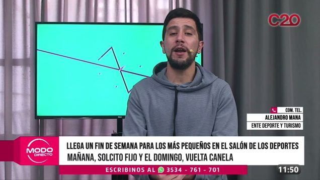 Modo Directo | Salón de los deportes – Alejandro Mana