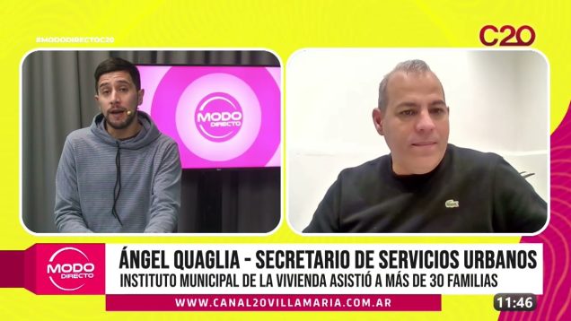Modo Directo | Servicios Urbanos – Ángel Quaglia