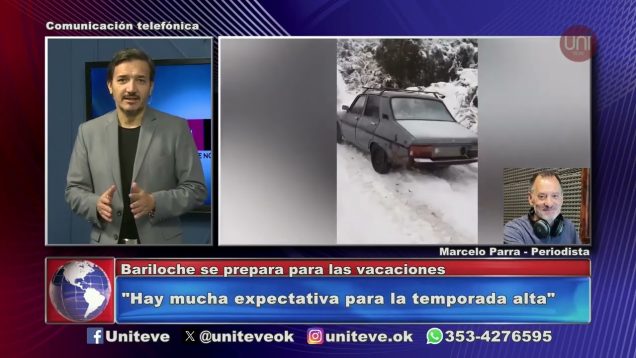 Uniteve Noticias | Bariloche se prepara para las vacaciones