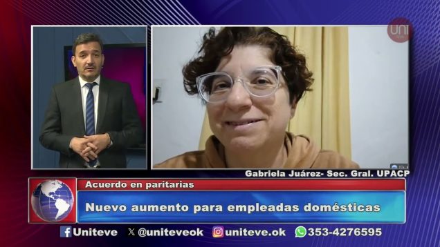 Uniteve Noticias | Nuevo aumento para empleadas domésticas