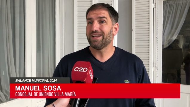C20 Noticias | Balance municipal 2024 – Manuel Sosa