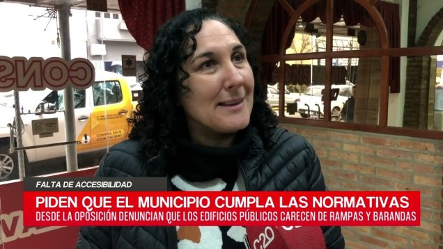 C20 Noticias | Falta de accesibilidad – Natalia González