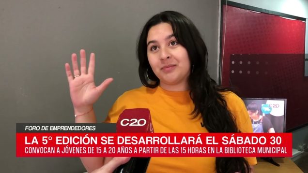 C20 Noticias | Foro de emprendedores – Zoe Zanone