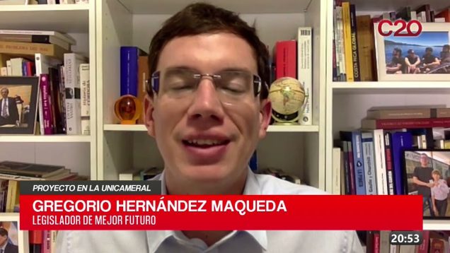 C20 Noticias | Proyecto en la unicameral – Gregorio Hernández Maqueda