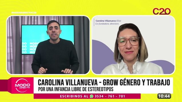 Modo Directo | Grow género y trabajo – Carolina Villanueva