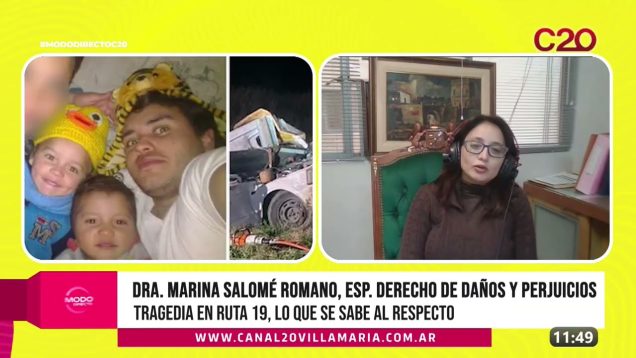 Modo Directo | Tragedia fatal en ruta 19 – Marina Romano