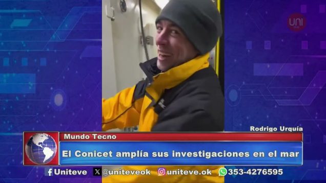 Uniteve Noticias | El Conicet amplía sus investigaciones en el mar