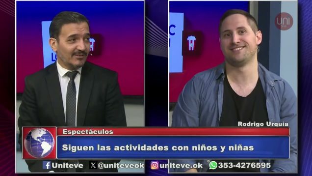 Uniteve Noticias | Espectáculos – Rodrigo Urquía