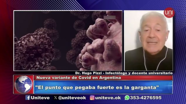 Uniteve Noticias | La variante “Frankenstein” del Covid ya se detectó en Argentina