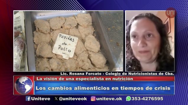 Uniteve Noticias | Los cambios alimenticios en tiempos de crisis