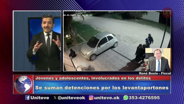 Uniteve Noticias | Se suman detenciones por los “levanta portones”