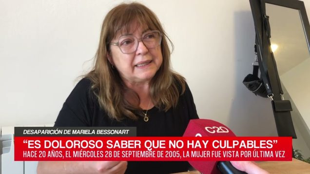 C20 Noticias | Desaparición de Mariela Besonart – Miriam Angelelli