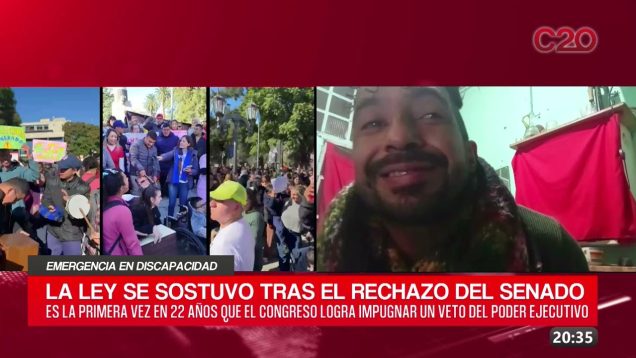 C20 Noticias | Emergencia en discapacidad – Jony de la Silla