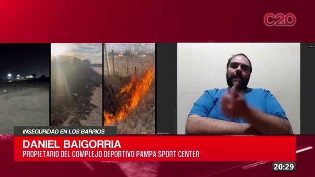 C20 Noticias | Inseguridad en los barrios – Daniel Bigorria
