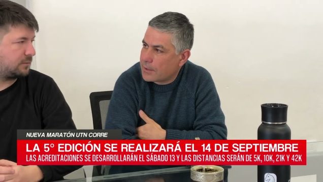 C20 Noticias | Nueva maratón corre UTN – Gaspar Cena y Gonzalo Giorgis