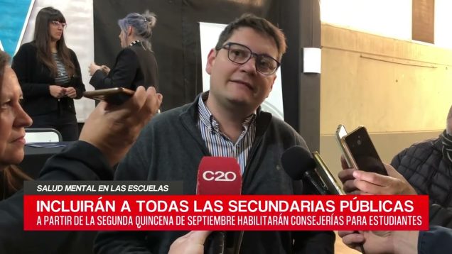 C20 Noticias | Salud mental en las escuelas – Pablo Arriaga