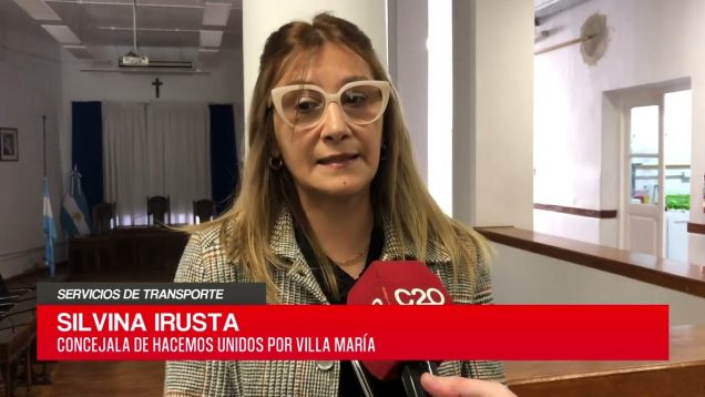 C20 Noticias | Servicio de Transporte – Silvina Irusta