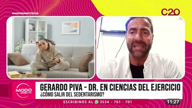 Modo Directo | Como salir del sedentarismo – Gerardo Piva