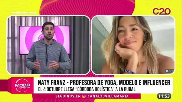 Modo Directo | Córdoba Holística a La Rural – Naty Franz