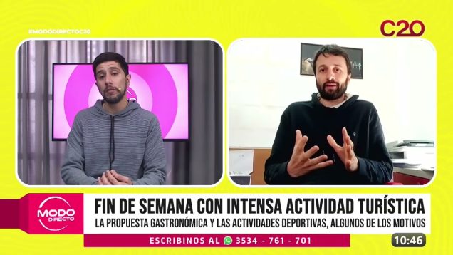 Modo Directo | Fin de semana con intensa actividad turistica – Dino Gagliese