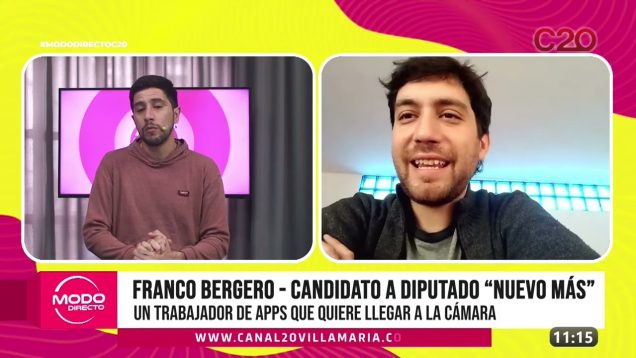 Modo Directo | “Nuevo Más” – Franco Bergero