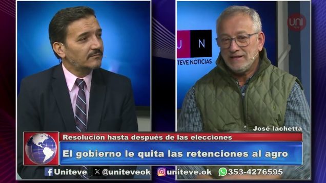 Uniteve Noticias | El gobierno le quita las retenciones al agro