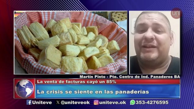 Uniteve Noticias | En un año y medio, cerraron 1.700 panaderías en todo el país