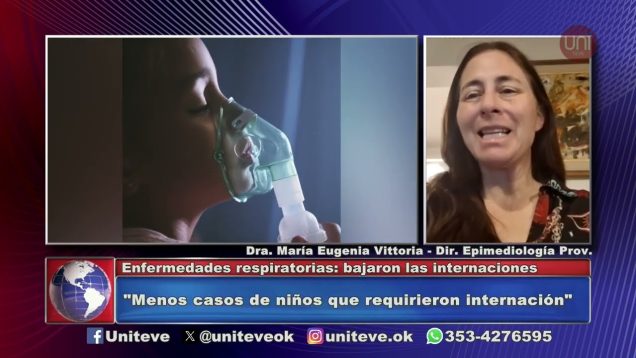 Uniteve Noticias | Enfermedades respiratorias: bajaron las internaciones