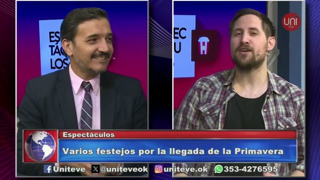Uniteve Noticias | Los espectáculos del fin de semana