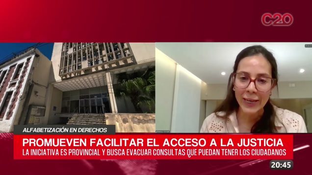 C20 Noticias | Alfabetización en derechos – Mariel Reyna