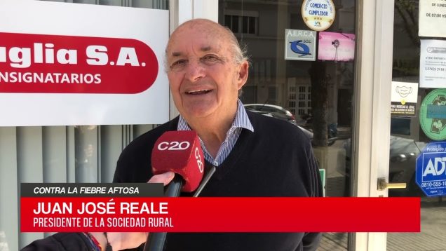 C20 Noticias | Contra la fiebre Aftosa – Juan José Reale