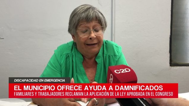 C20 Noticias | Discapacidad en emergencia – Sara Chaisi