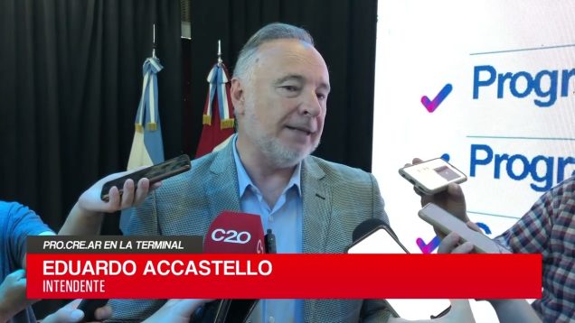 C20 Noticias | Eduardo Accastello – PRO.CRE.AR En La Terminal