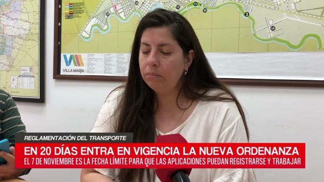 C20 Noticias | Guadalupe Vázquez – Reglamentación del transporte