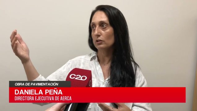 C20 Noticias | Obra de pavimentación – Daniela Peña
