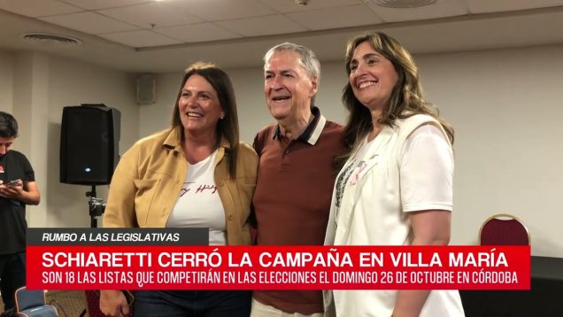 C20 Noticias | Rumbo a las legislativas – Juan Schiaretti