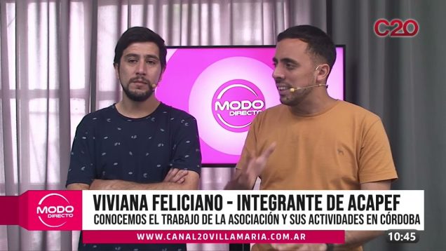 Modo Directo | ACAPEF y sus actividades en Córdoba – Viviana Feliciano