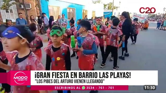 Modo Directo | Gran fiesta en Barrio Las Playas