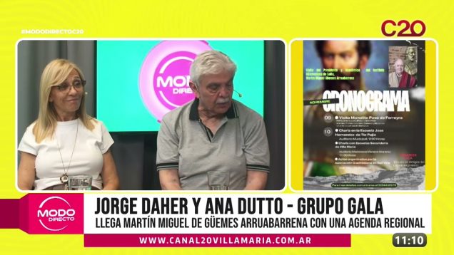 Modo Directo | Jorge Daher y Ana Dutto – Llega Martín Miguel De Güemes Arruabarrena a la región