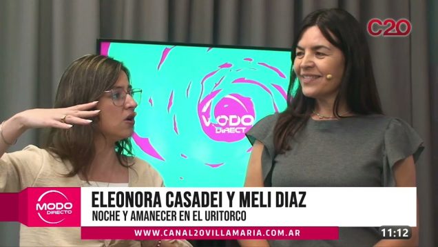 Modo Directo | Noche y amanecer en el Uritorco – Eleonora Casadei y Meli Díaz