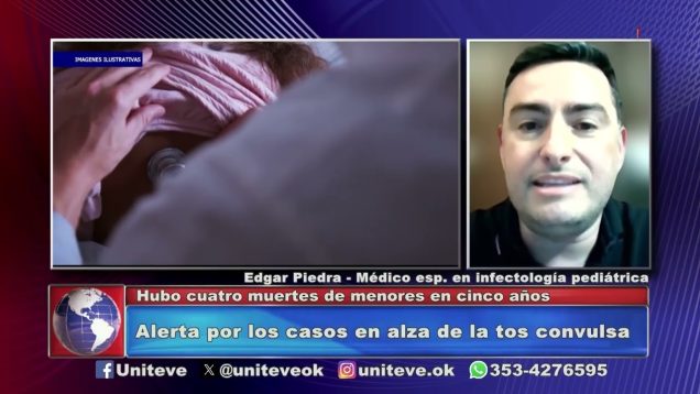 Uniteve Noticias | Alerta por los casos en alza de la tos convulsa