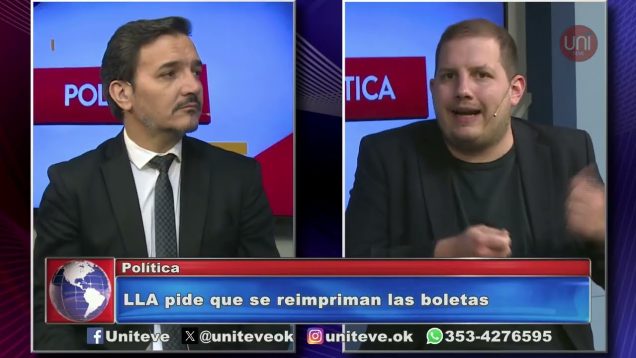 Uniteve Noticias | En medio del escándalo de Espert, Milei se presentó en el Movistar Arena