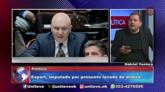 Uniteve Noticias | Espert fue imputado por lavado de dinero vinculado con el narcotráfico