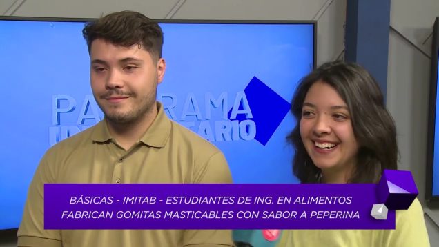 Uniteve Noticias | Gomitas beneficiosas para la salud a base de Peperina