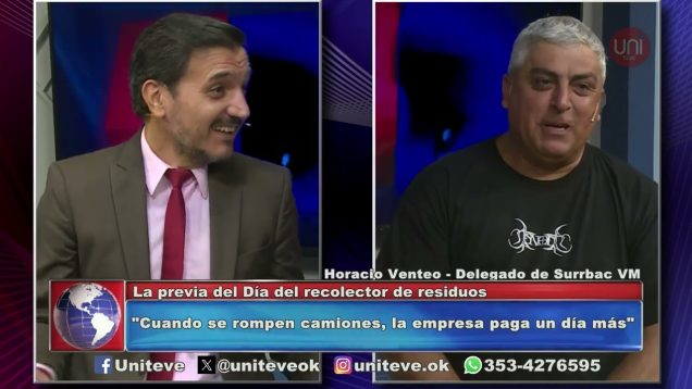 Uniteve Noticias | La previa del Día del recolector de residuos