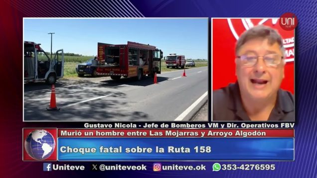 Uniteve Noticias | Lucha contra los incendios en las Sierras