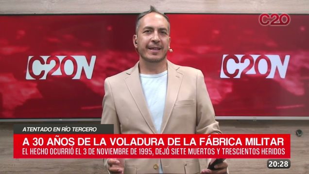 C20 Noticias | Atentado en Río Tercero – Alexis Sorda