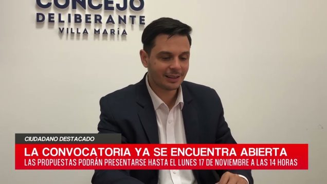 C20 Noticias | Ciudadano destacado – Juan Pablo Inglese