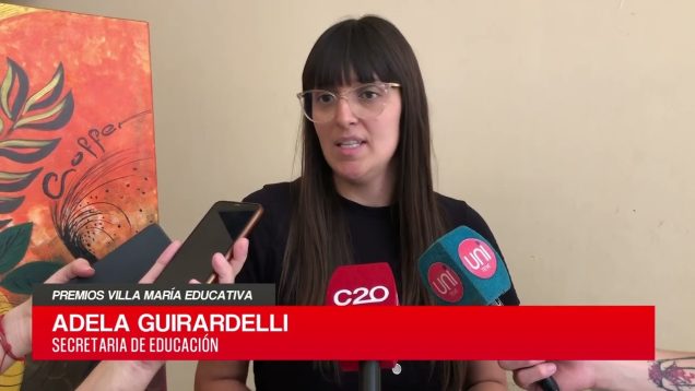 C20 Noticias | Premios Villa María Educativa – Adela Guirardelli