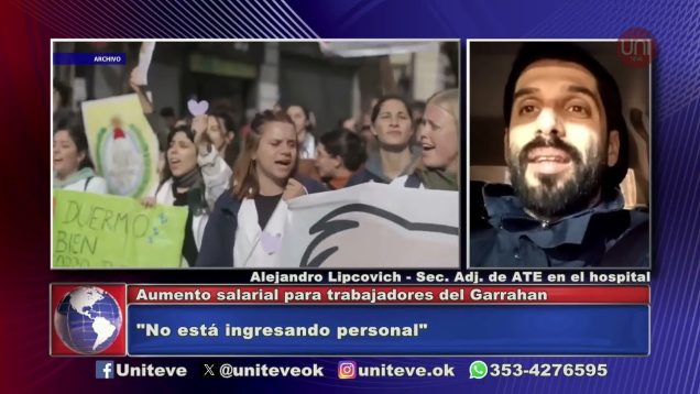 Uniteve Noticias | Aumento salarial para trabajadores del Garrahan